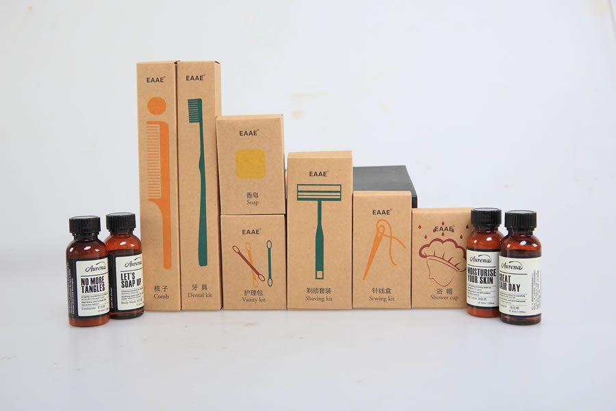 Hotel disposable toiletries