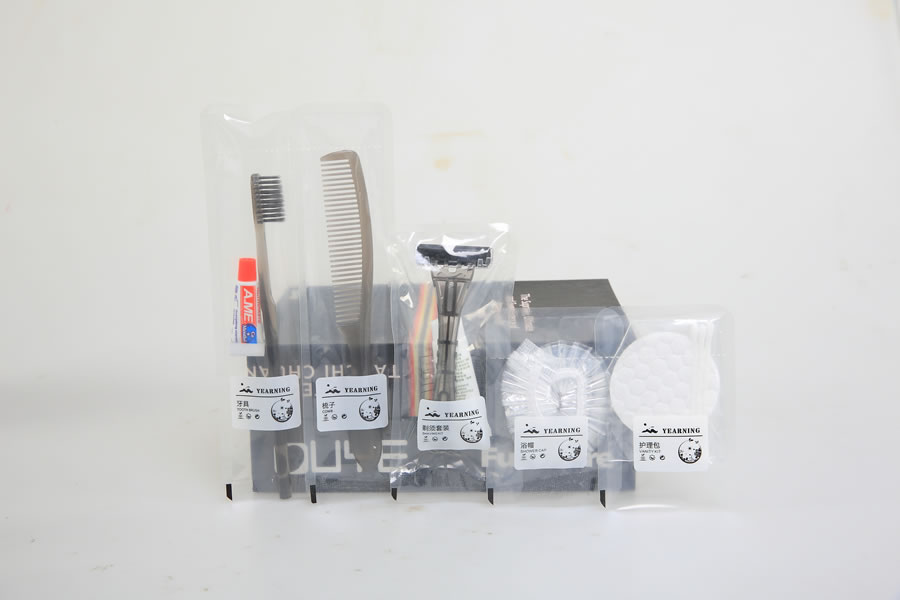 Hotel disposable toiletries